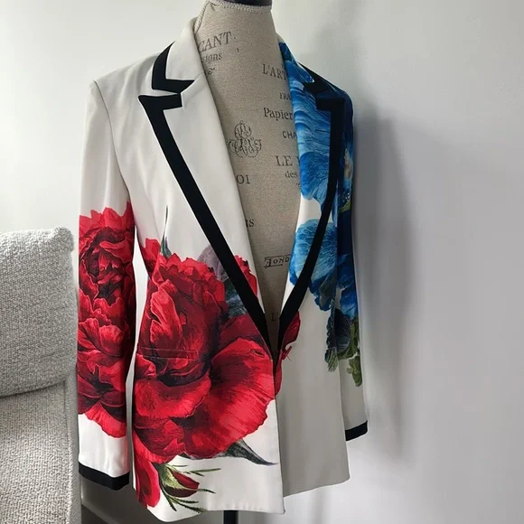 Alice + Olivia le Parisien floral suit set